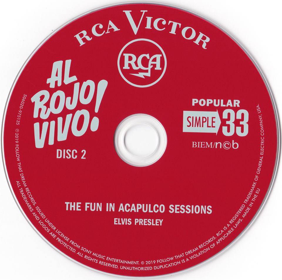 Elvis Presley The Fun In Acapulco Sessions : CD2